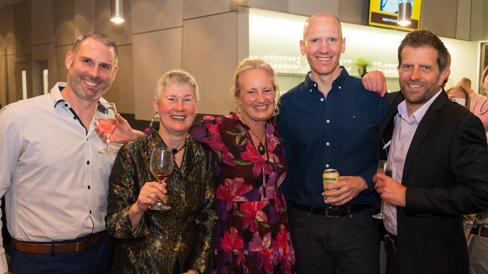 Sandfield team members at 35 year celebration